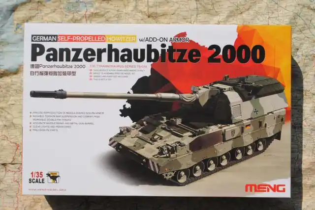 Direct Beschikbaar METS-019 PANZERHAUBITZE 2000 German Self-Propelled Howitzer